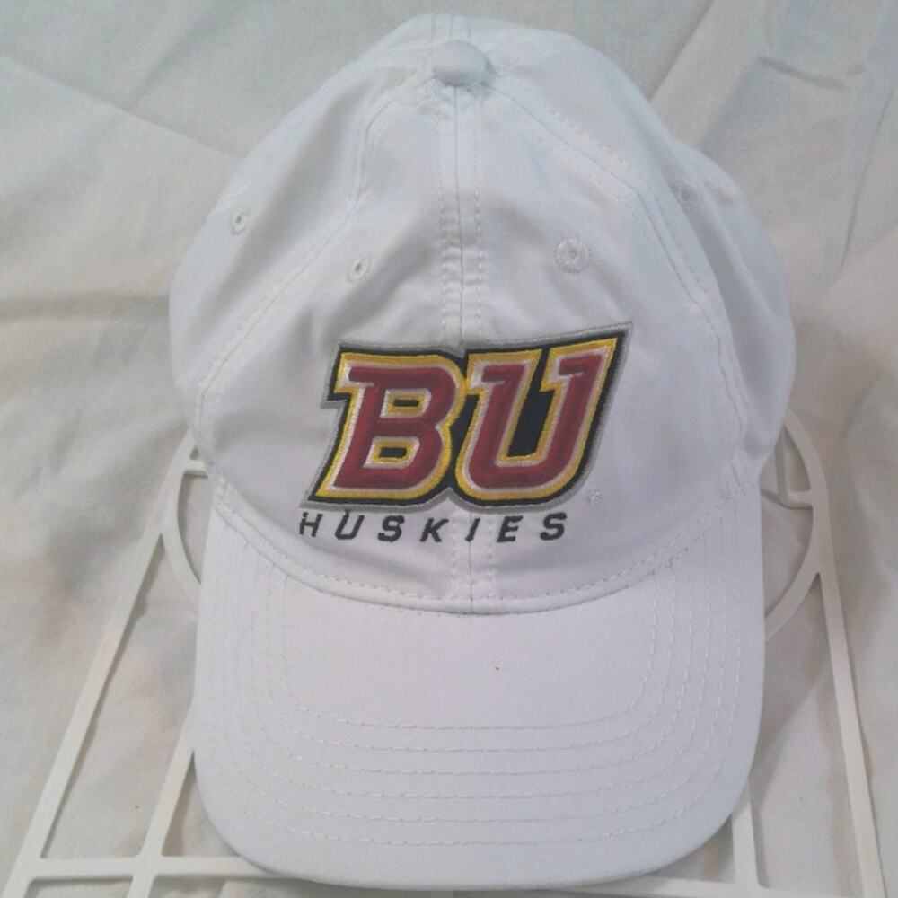 Legacy Athletic Bloomsburg University Huskies Adjustable Hat/Cap White BU NCAA